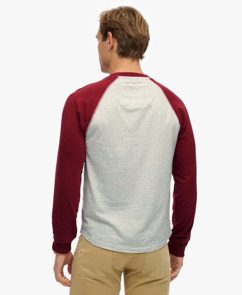 Grey Grindle/Rich Burgundy