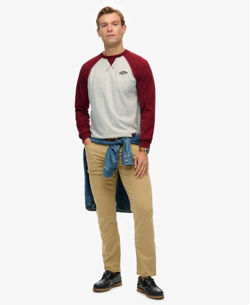 Grey Grindle/Rich Burgundy