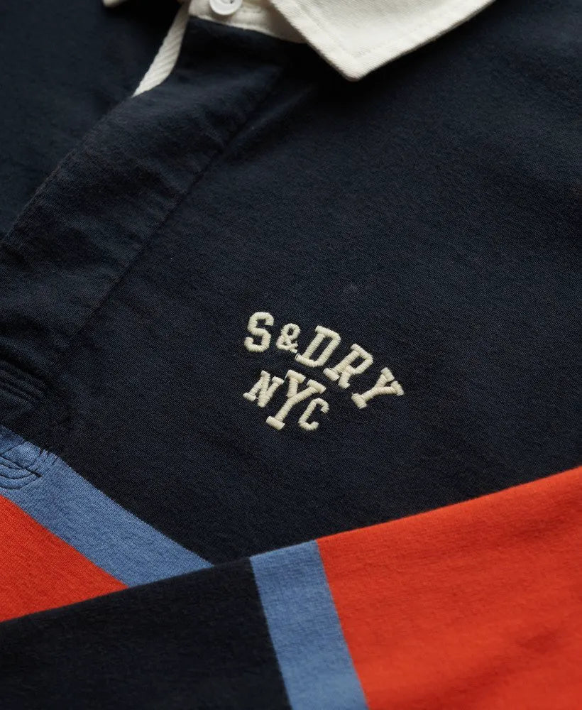 NAVY CHEST BAND STRIPE