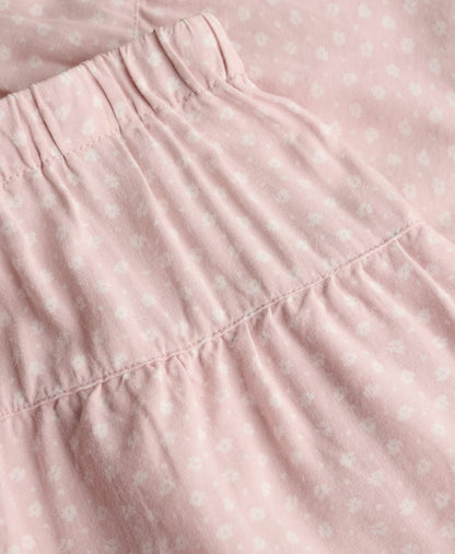 Rose Blush Daisy Hearts