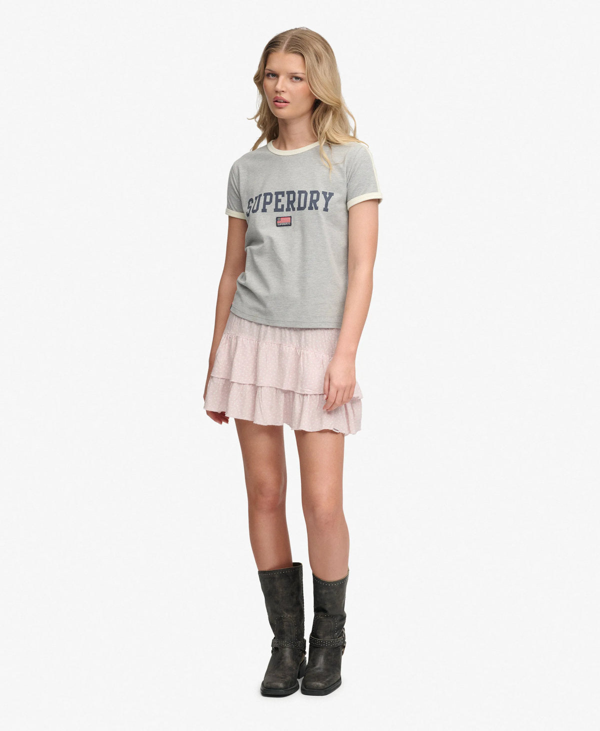 Rose Blush Daisy Hearts