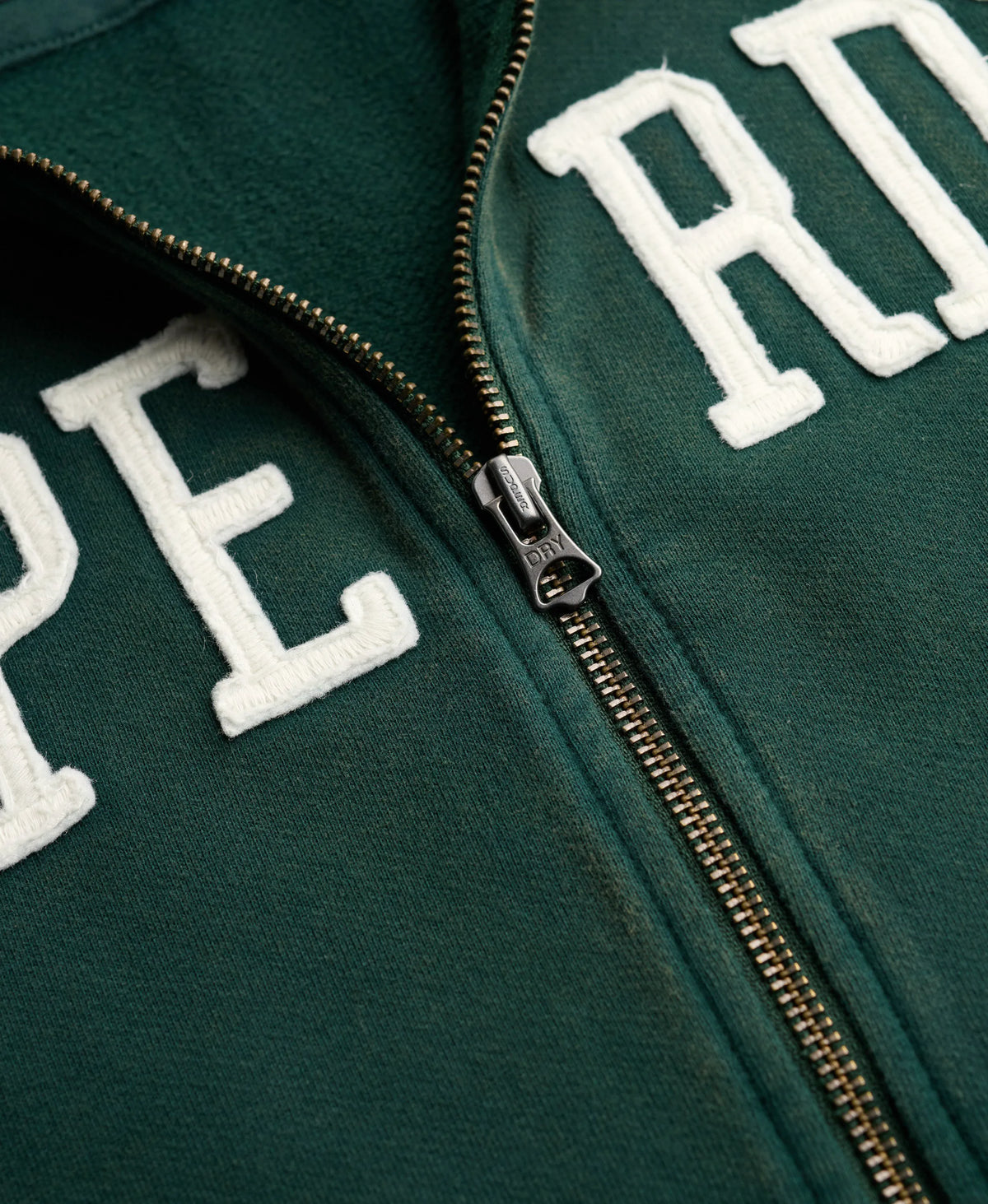 Athletic Essentials Applique Loose Zip Track Top