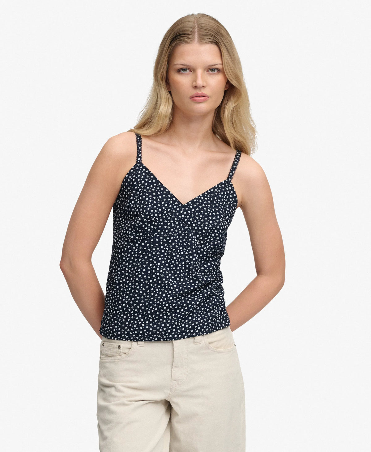 Eclipse Navy Ditsy Hearts