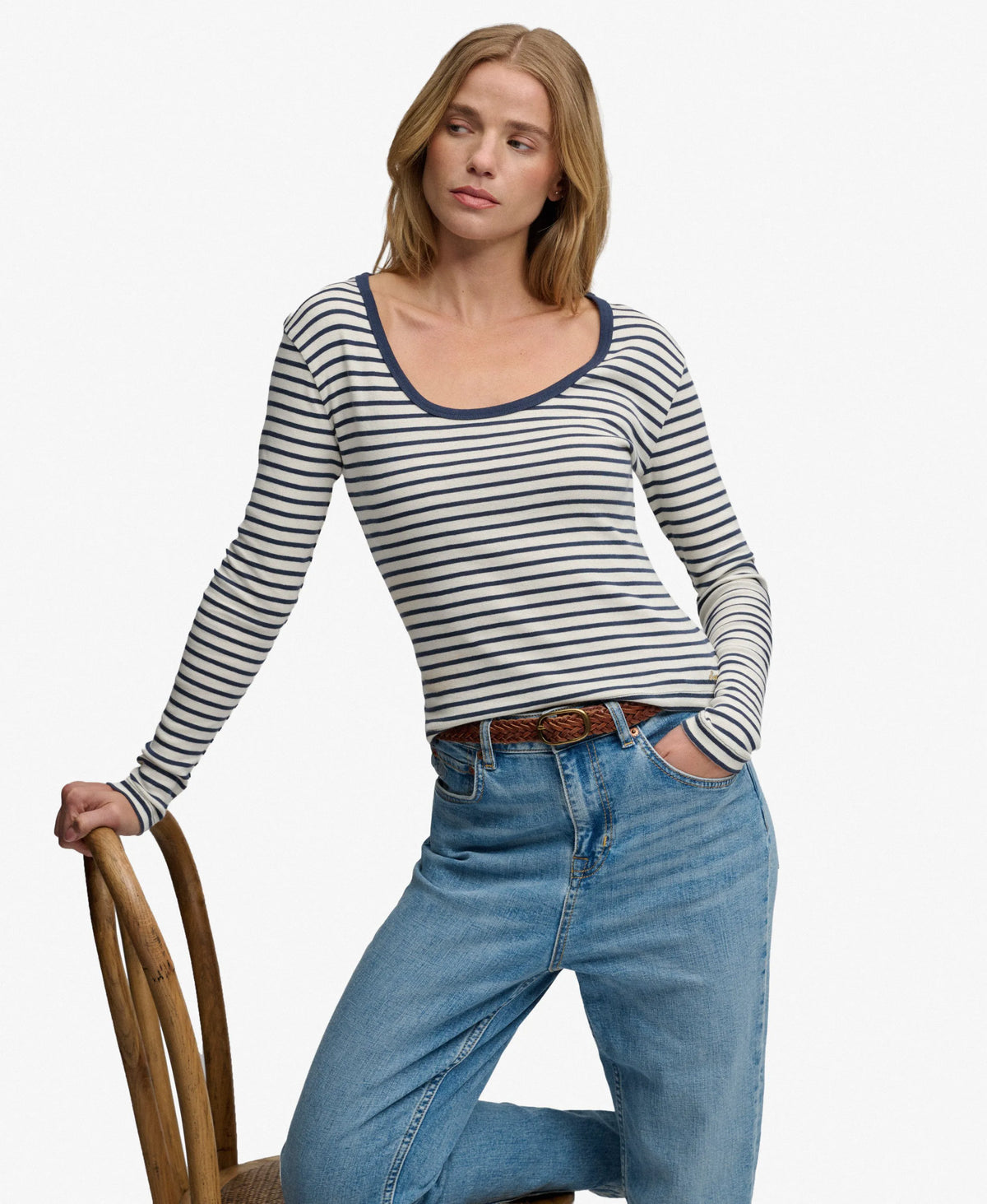Classic Navy Stripe