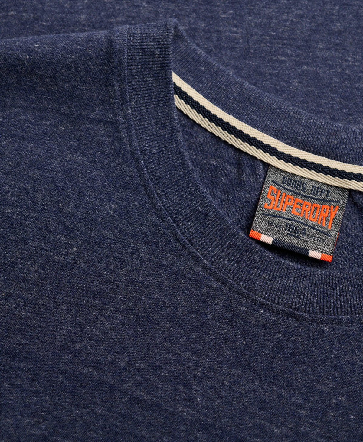 Dark Indigo Blue Marl/Cream