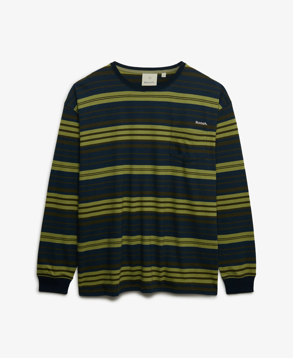 Olive Navy Stripe