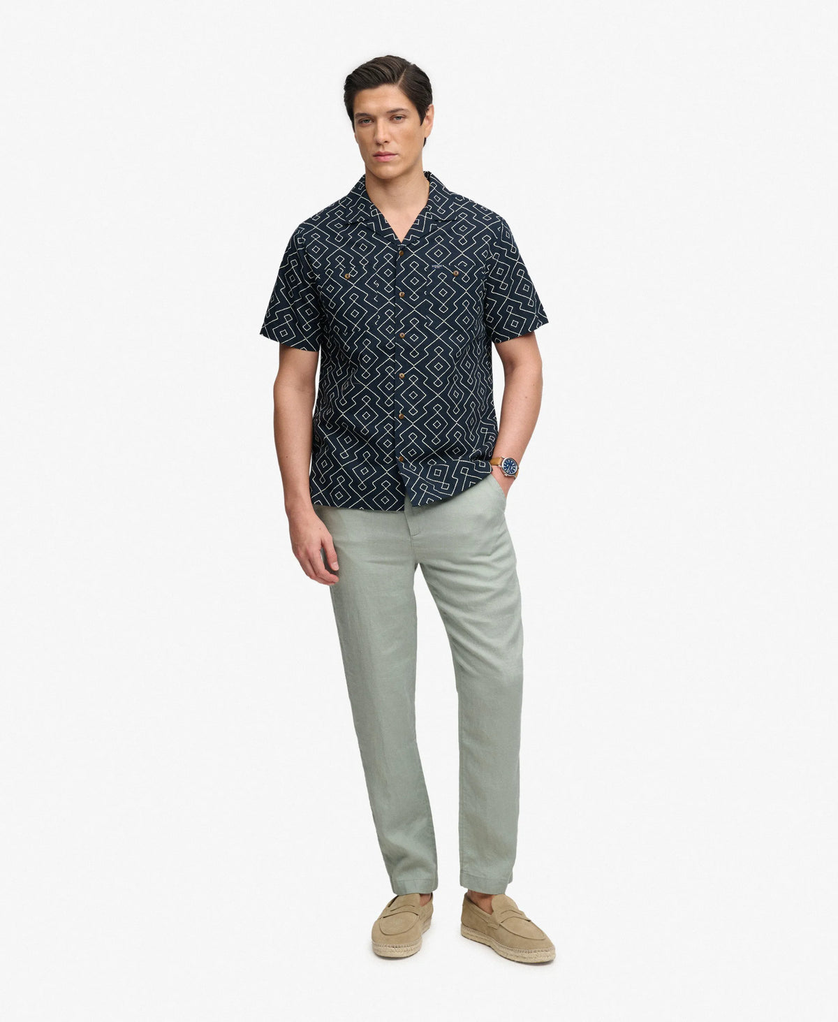 Premium Printed Beach Short Sleeve Shirt