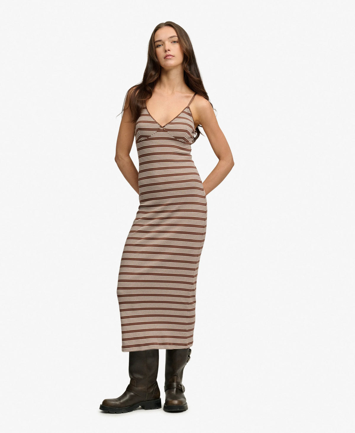 Chestnut Brown Stripe