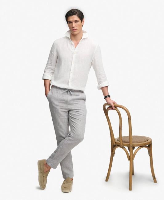 Ash Grey Chambray