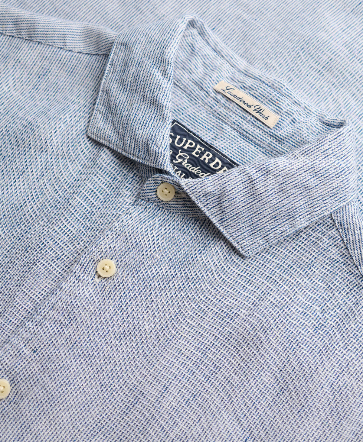 Ticking Navy Stripe