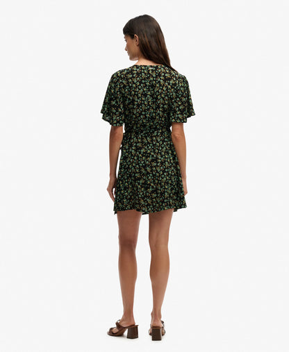 Mini Swing Wrap Dress