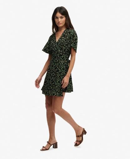 Mini Swing Wrap Dress