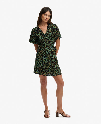 Mini Swing Wrap Dress