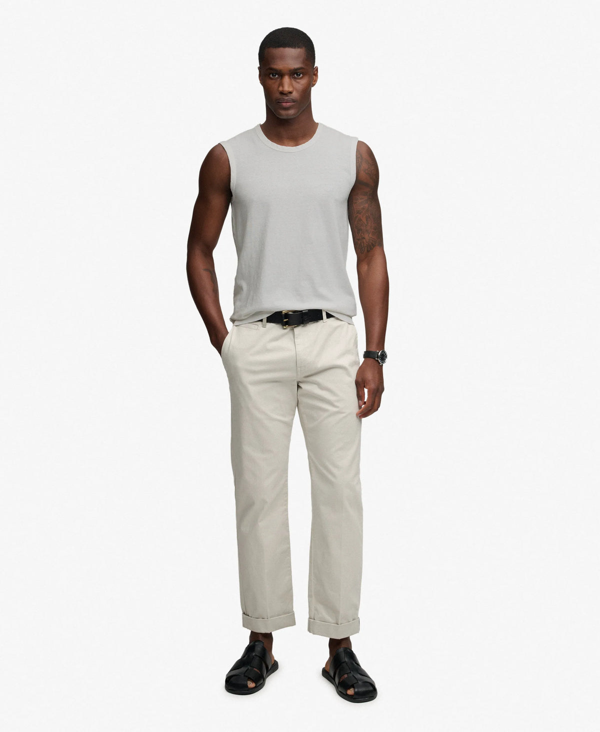 Classic Cotton Linen Tank Top