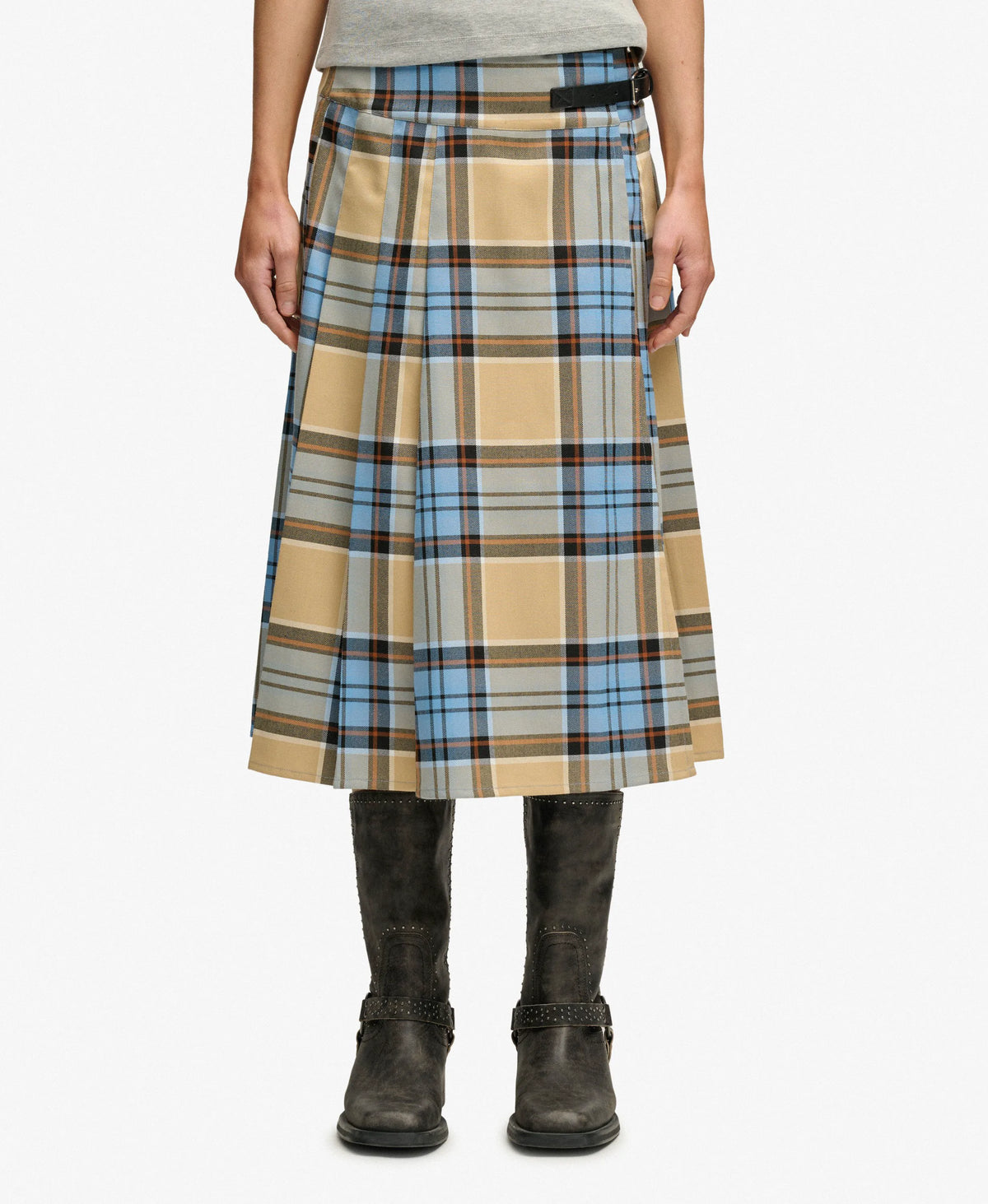 Blue/Beige check