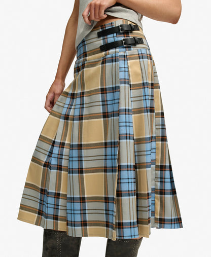 Blue/Beige check