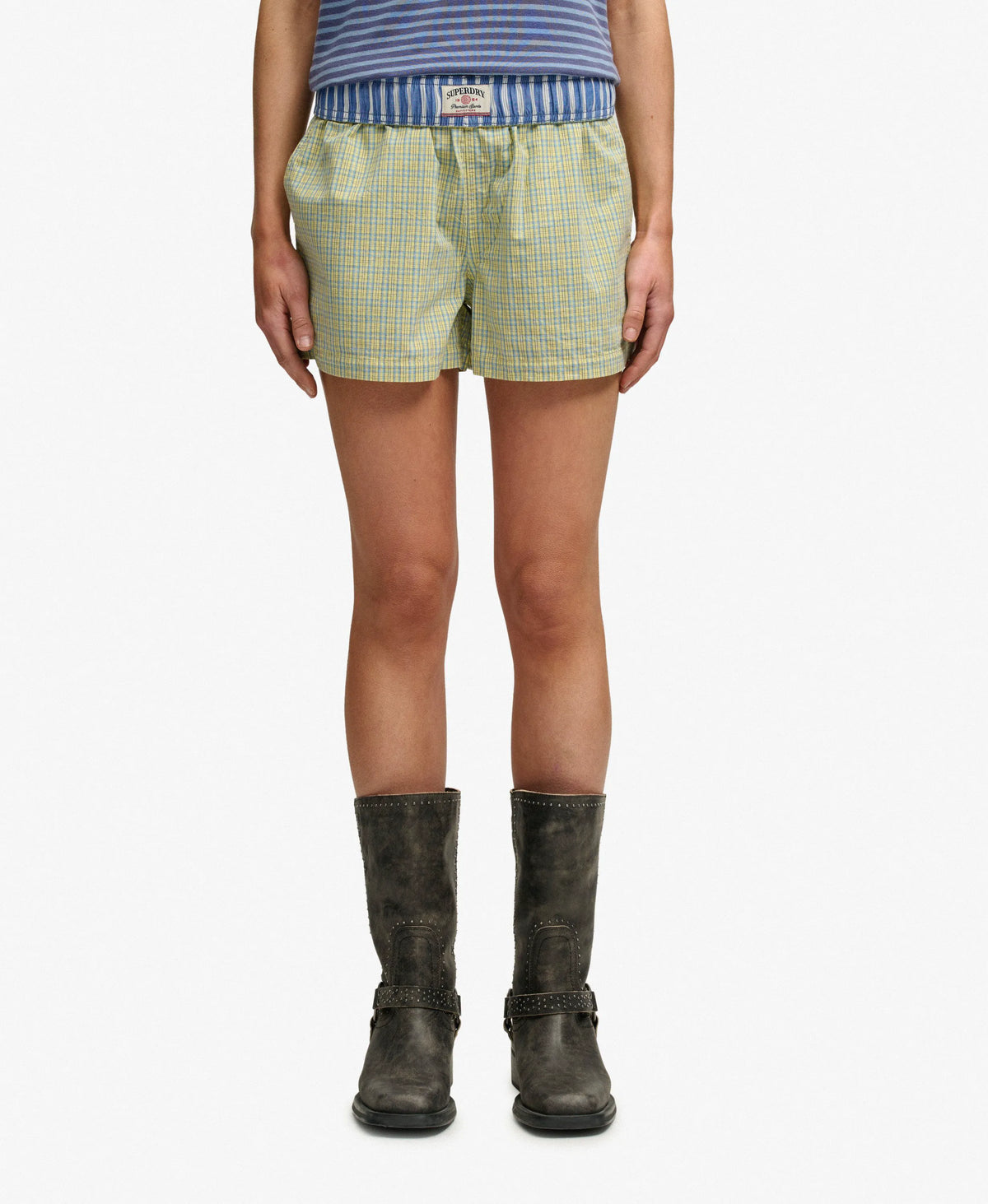 Hampton Yellow Check