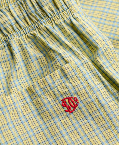 Hampton Yellow Check