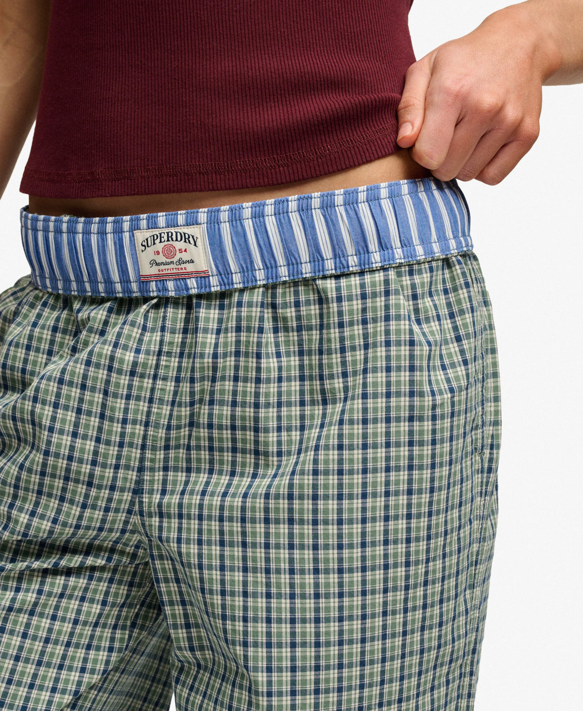 Montauk Green Check