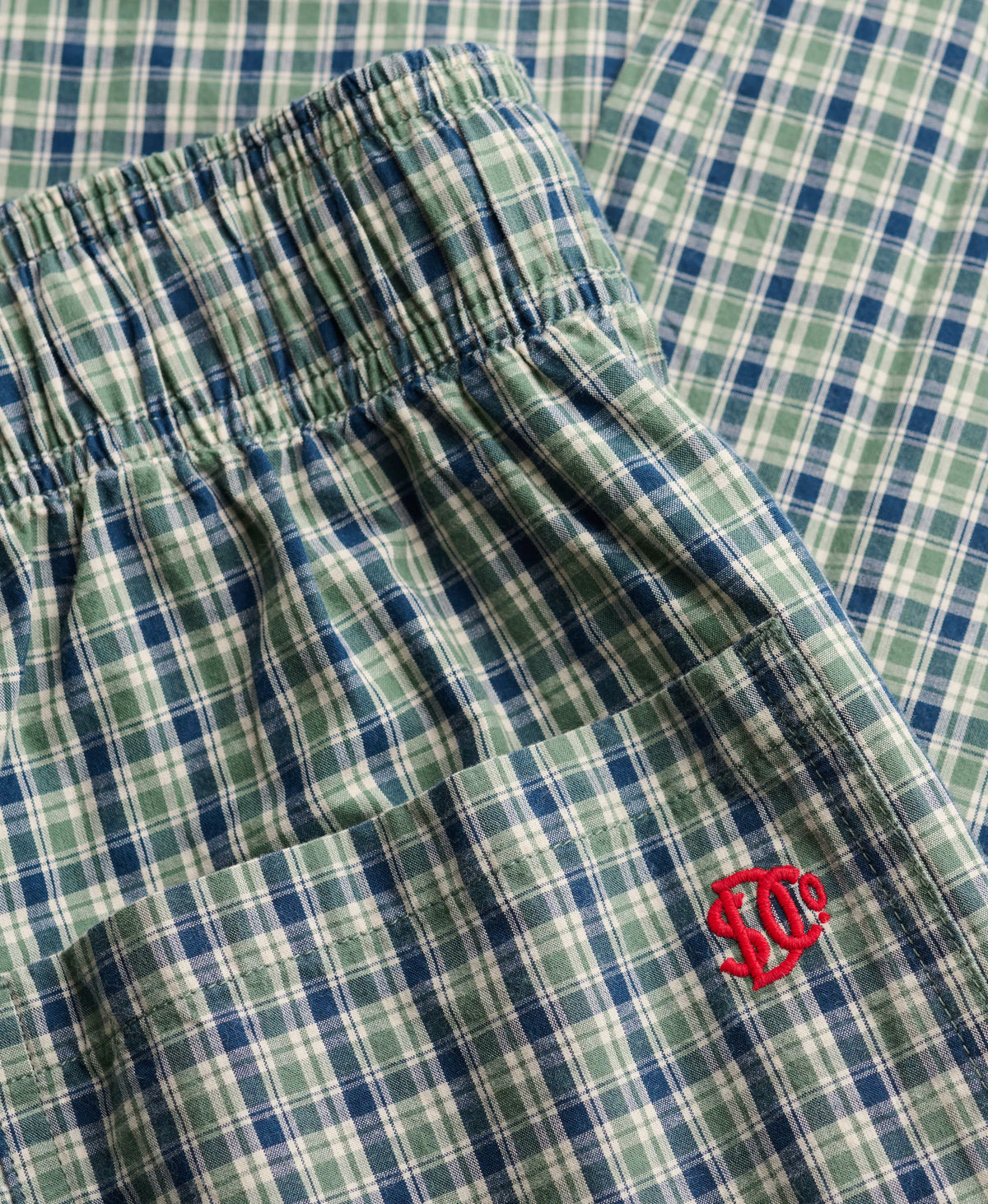 Montauk Green Check