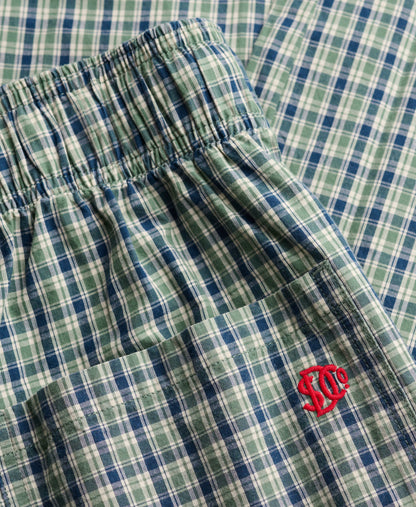 Montauk Green Check