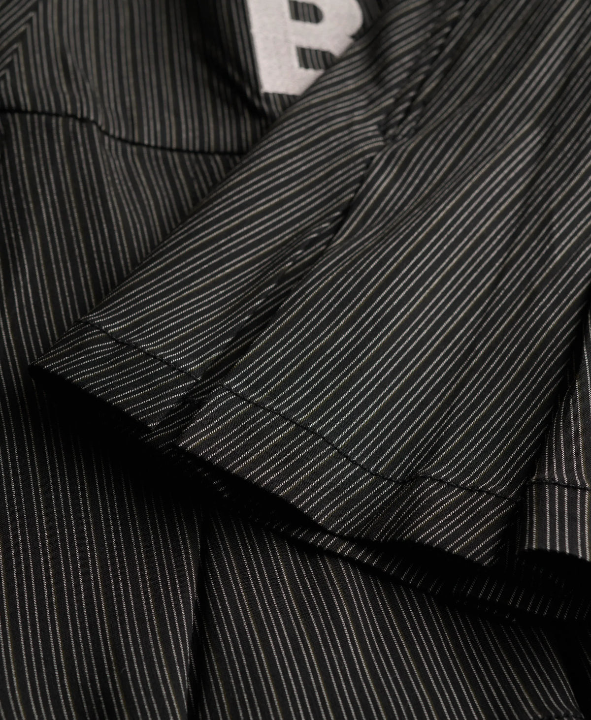 Charcoal Stripe/ Moonmist