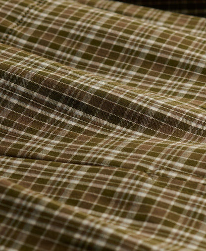 Olive Moody Check/ Black Olive