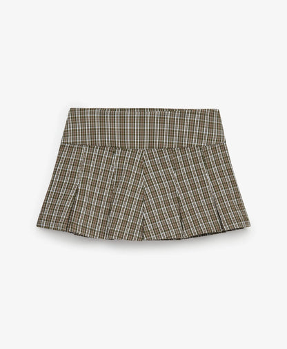 Olive Moody Check/ Black Olive