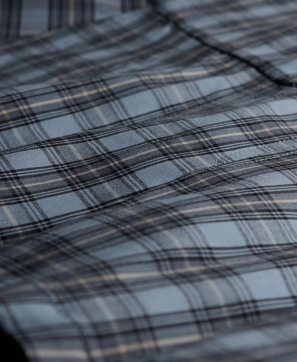 Blue Moody Check/ Moonbeam