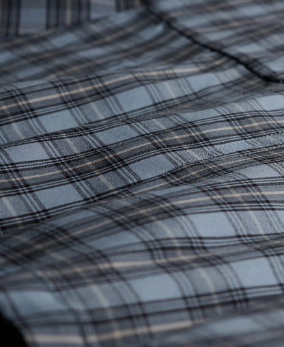 Blue Moody Check/ Moonbeam