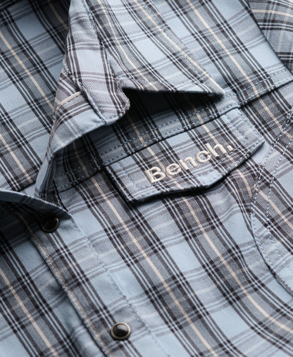 Blue Moody Check/ Moonbeam