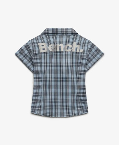 Blue Moody Check/ Moonbeam