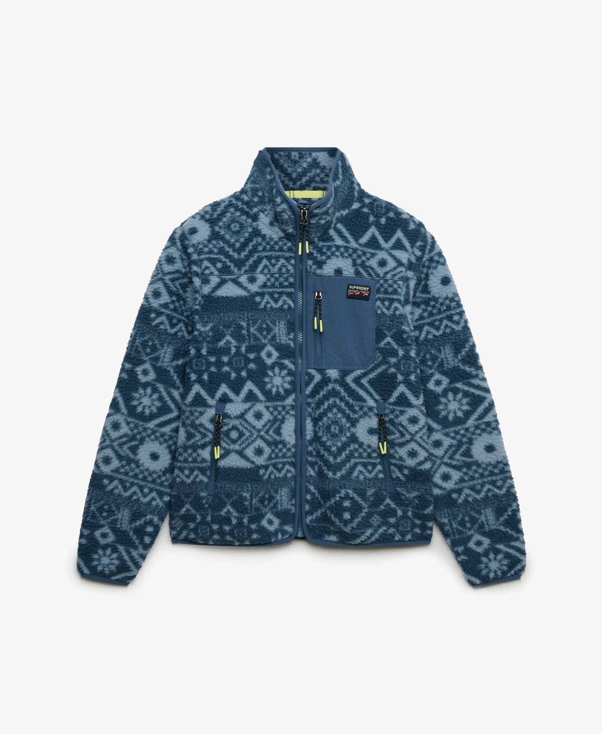 Outdoor Printed Zip Fleece