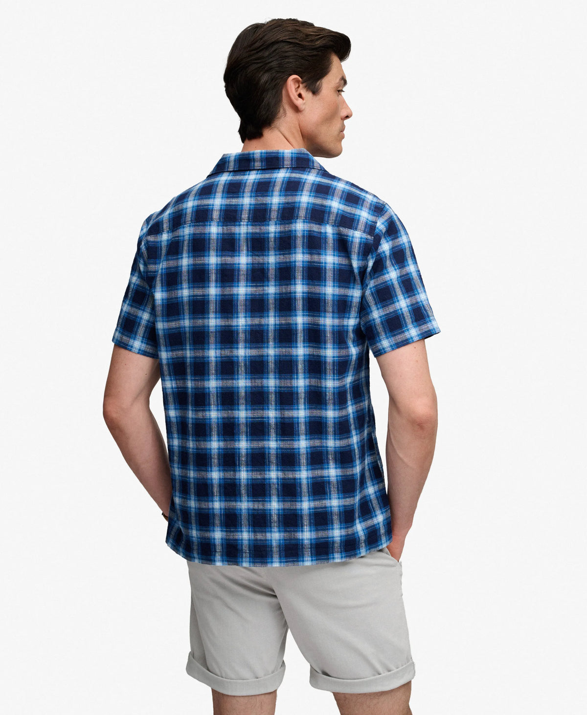 Haven Check Navy