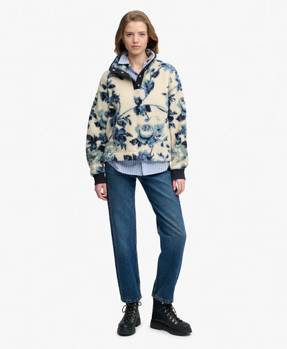 Blue Peonies AOP