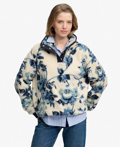Blue Peonies AOP