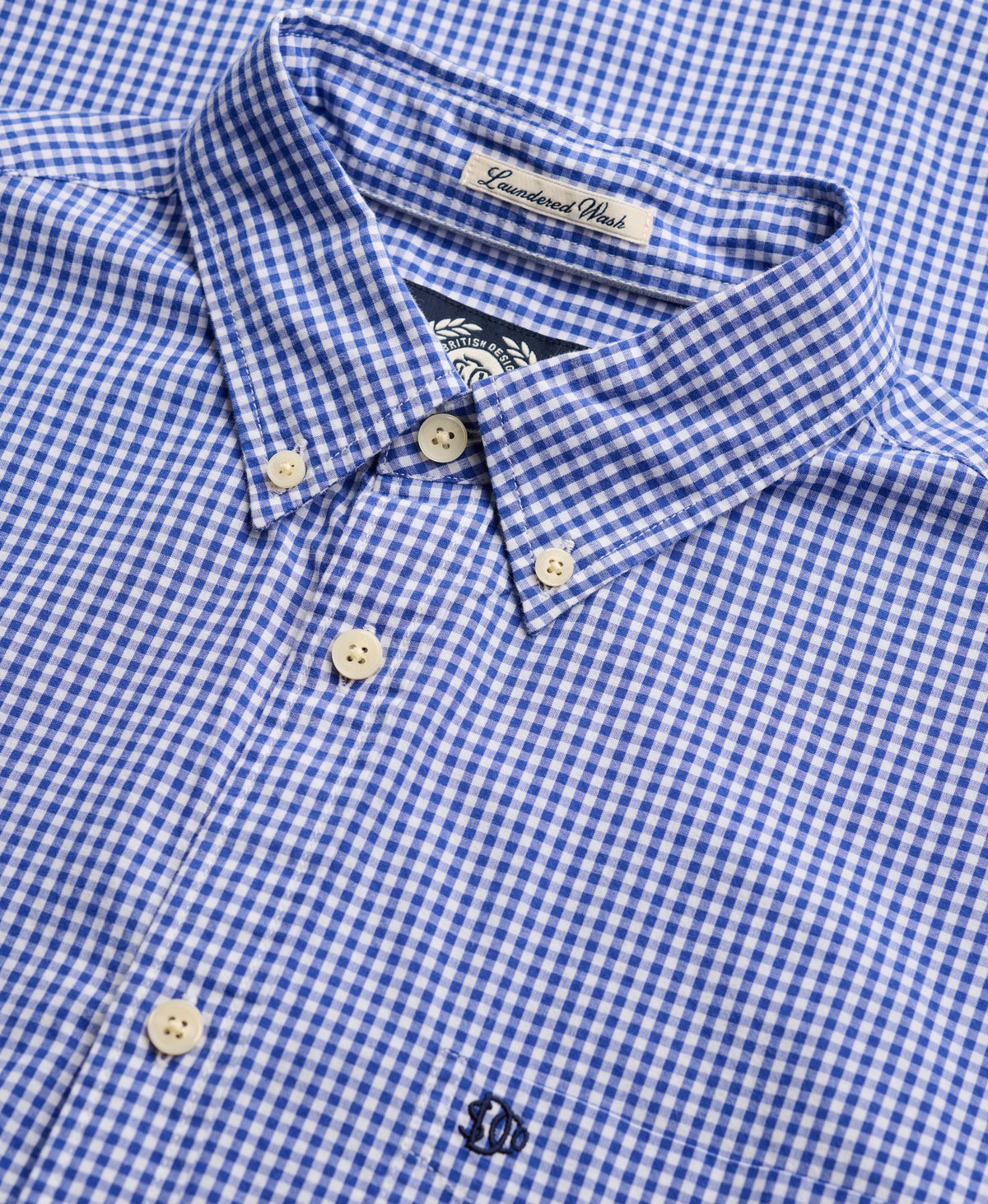 Montauk Navy Gingham