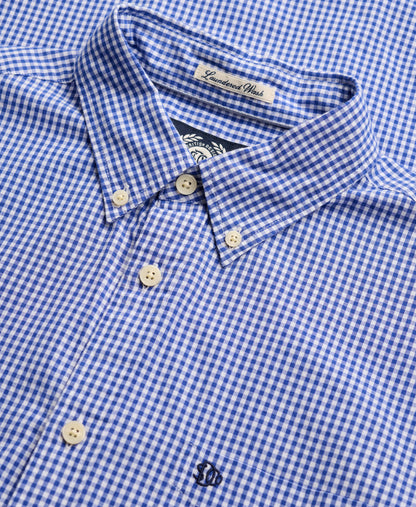 Montauk Navy Gingham