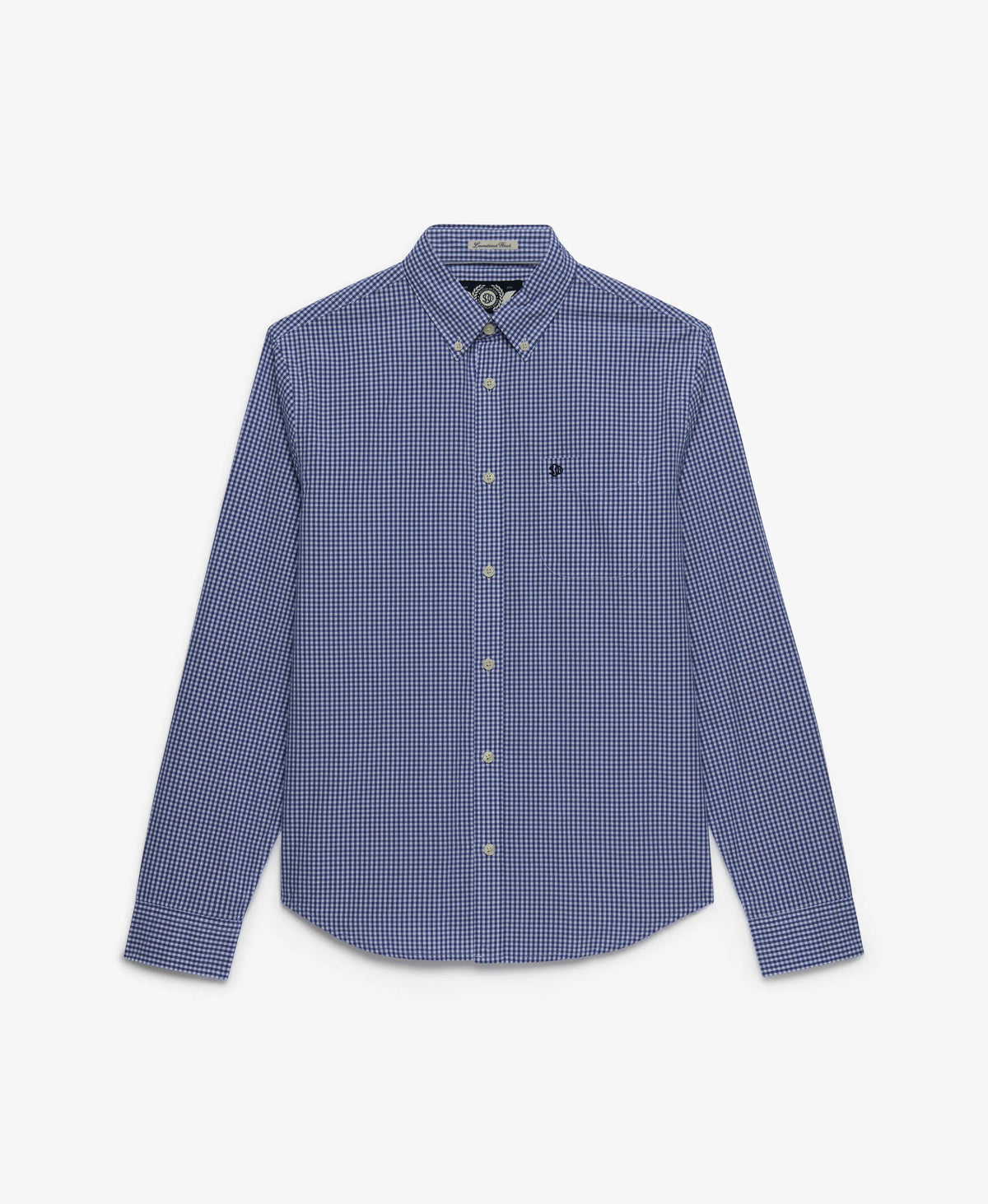 Montauk Navy Gingham
