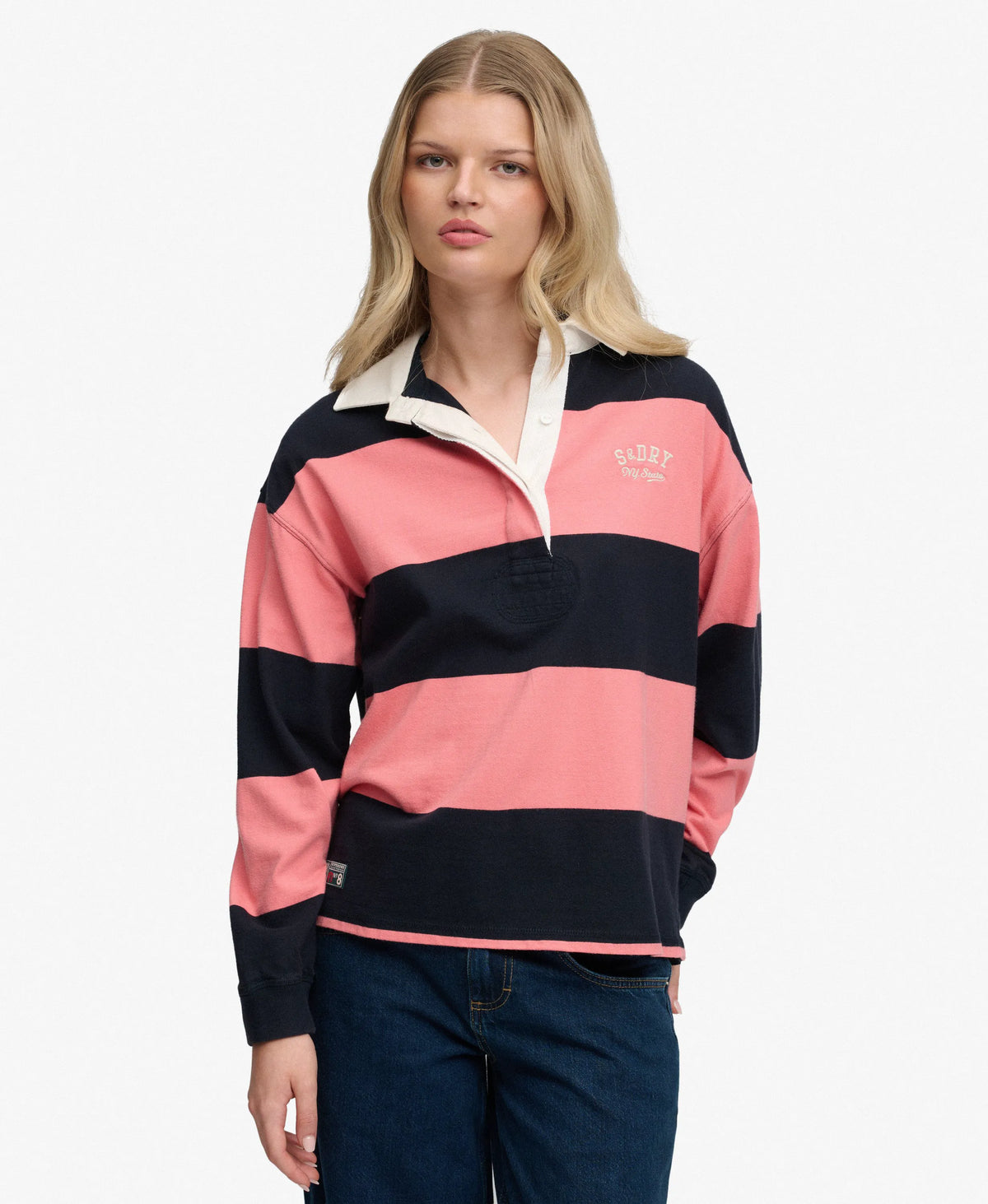 Navy/Preppy Pink