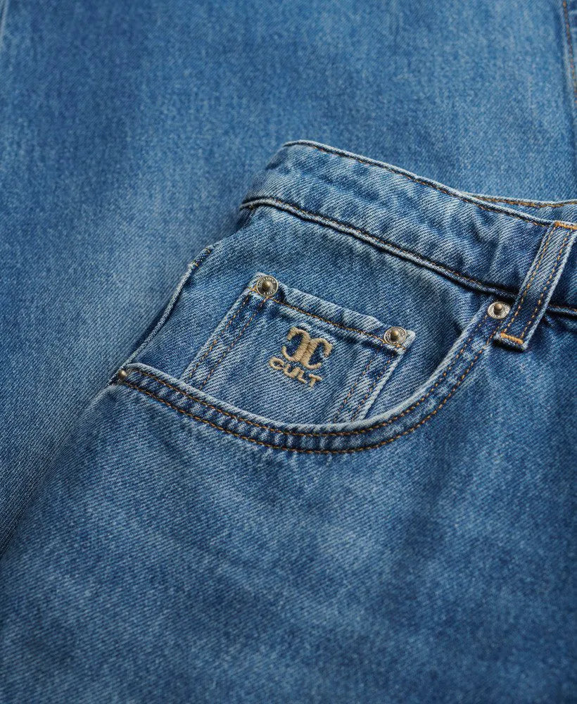 Mid Blue Vintage Wash