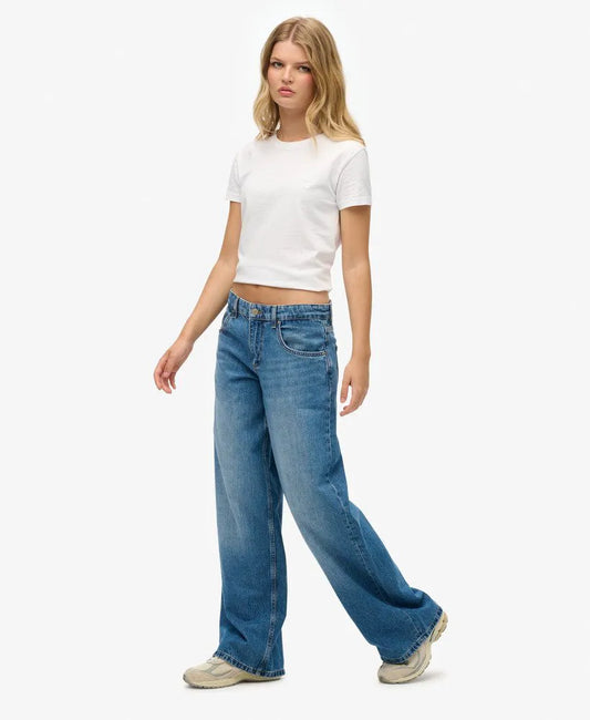 Mid Blue Vintage Wash