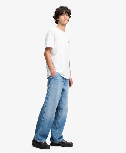 Oversized Rigid Washed Jeans