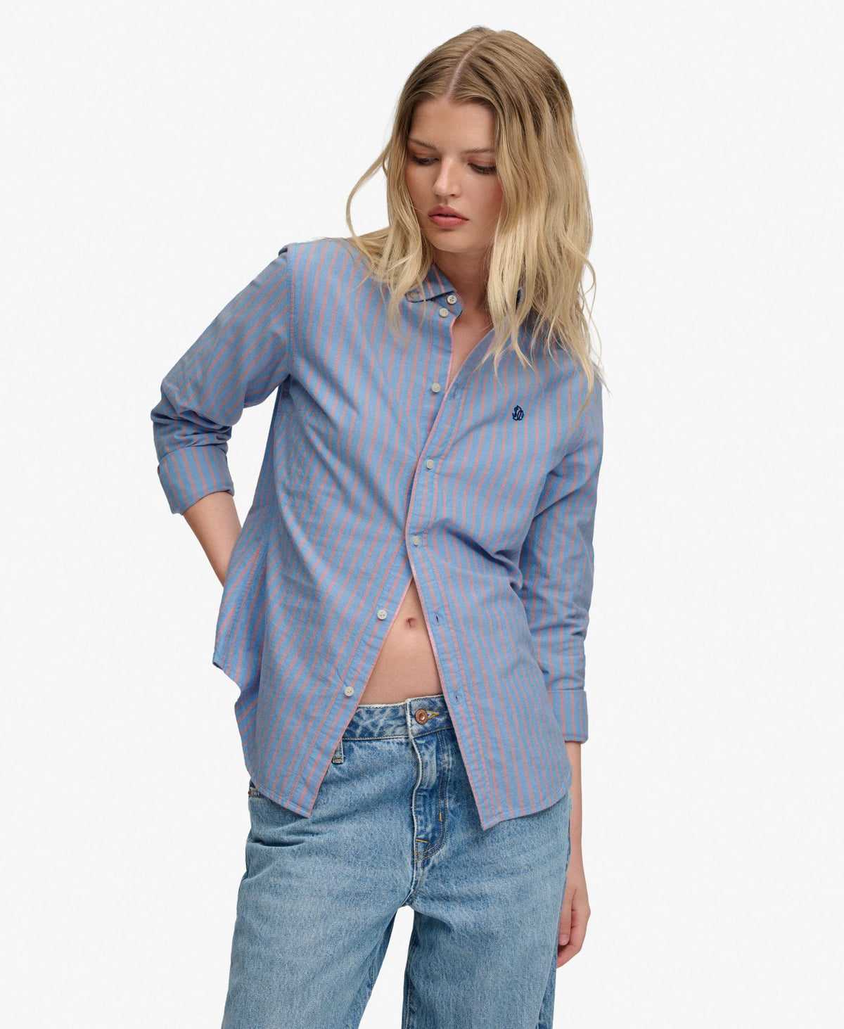 BLUE/PINK STRIPE