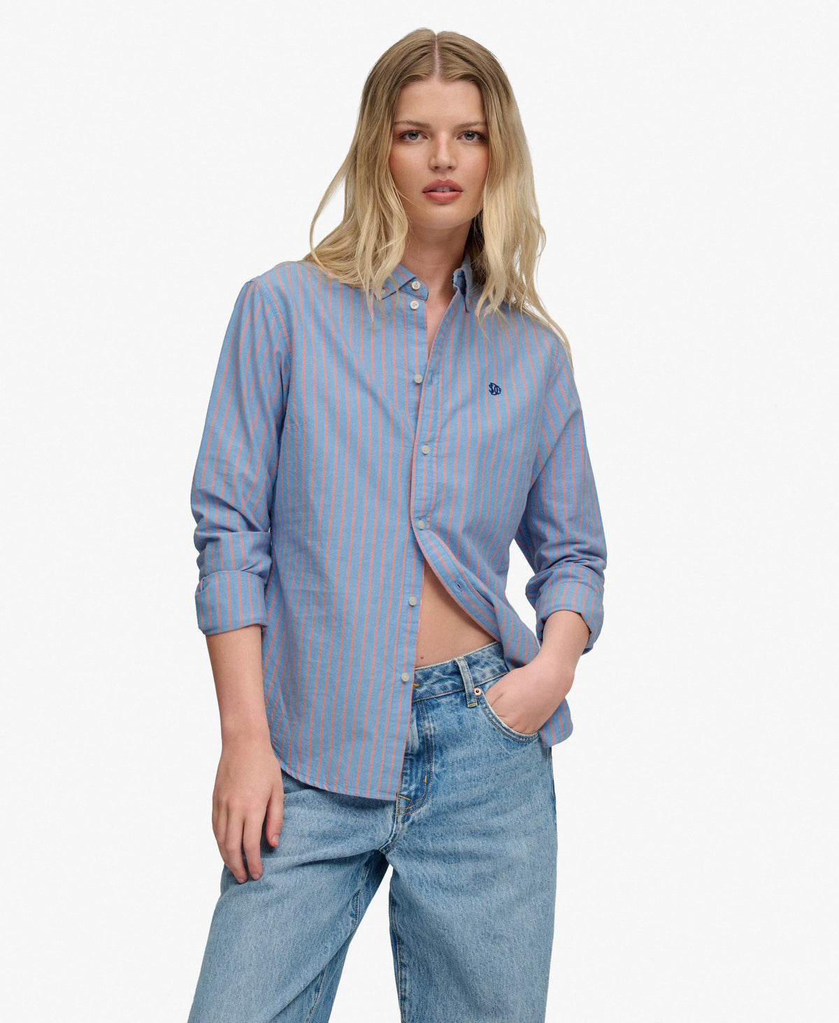 BLUE/PINK STRIPE
