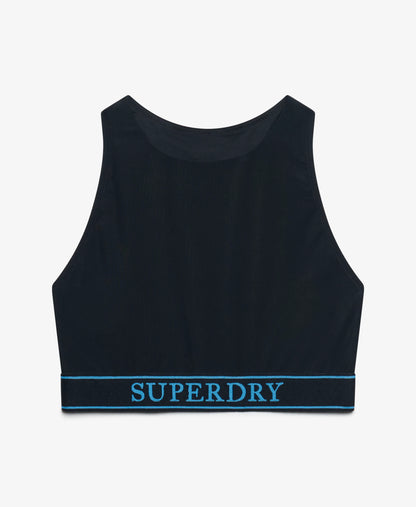 Logo Racer Back Bikini Top