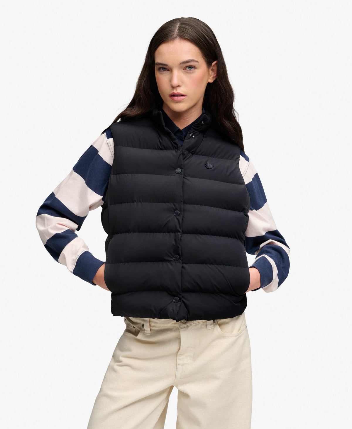 Padded Snap Gilet