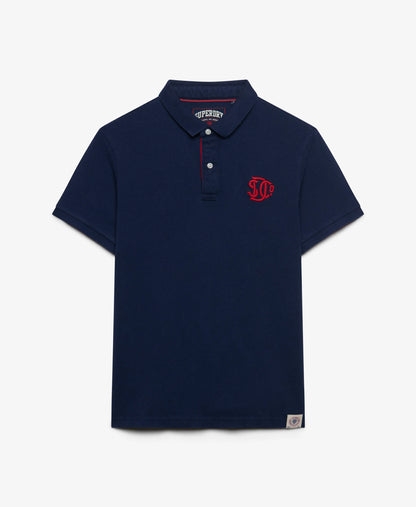 Darkest Navy/Red