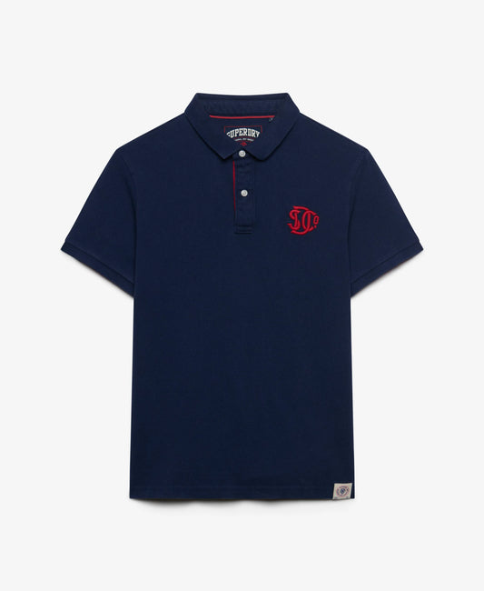 Darkest Navy/Red