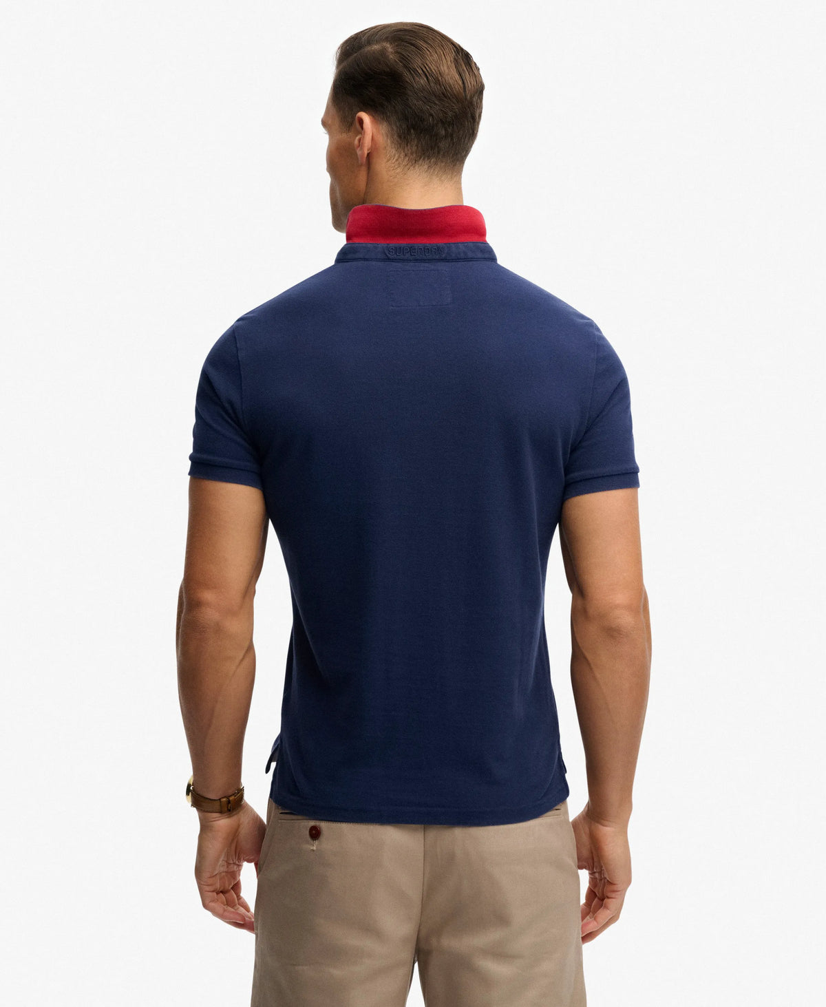 Darkest Navy/Red